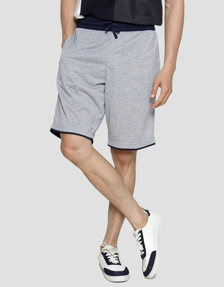 Anyday Short Pants Knit With Contrast Waistband