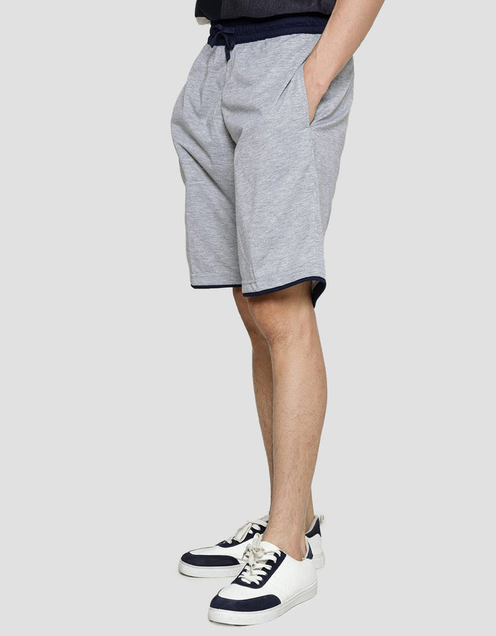 Anyday Short Pants Knit With Contrast Waistband