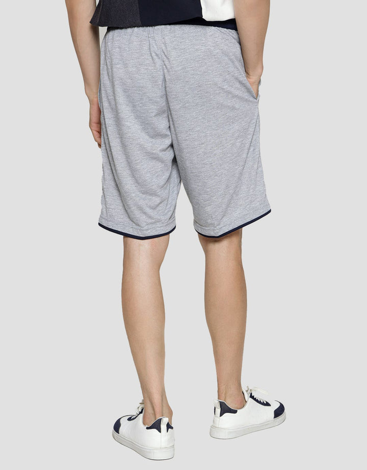 Anyday Short Pants Knit With Contrast Waistband