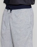 Anyday Short Pants Knit With Contrast Waistband