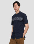 T Zone Koko Muslim Lengan Pendek Cut And Sewn Embro Pria