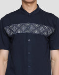 T Zone Koko Muslim Lengan Pendek Cut And Sewn Embro Pria