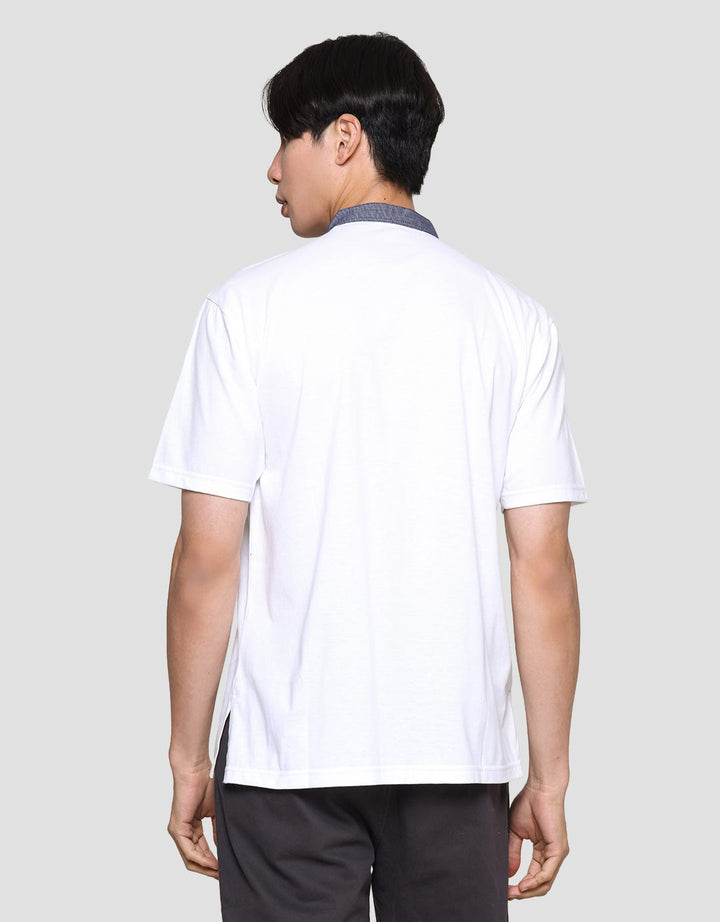 T Zone Cut And Sewn On Top Printing Men's Muslim Koko