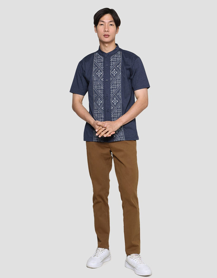 T Zone 2 Panels Embroidery Koko Muslim Men