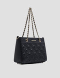 Connexion Shoulder Bag Quilted With Chain Palace Wanita