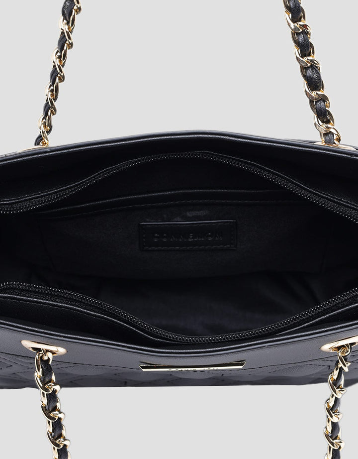 Connexion Shoulder Bag Quilted With Chain Palace Wanita