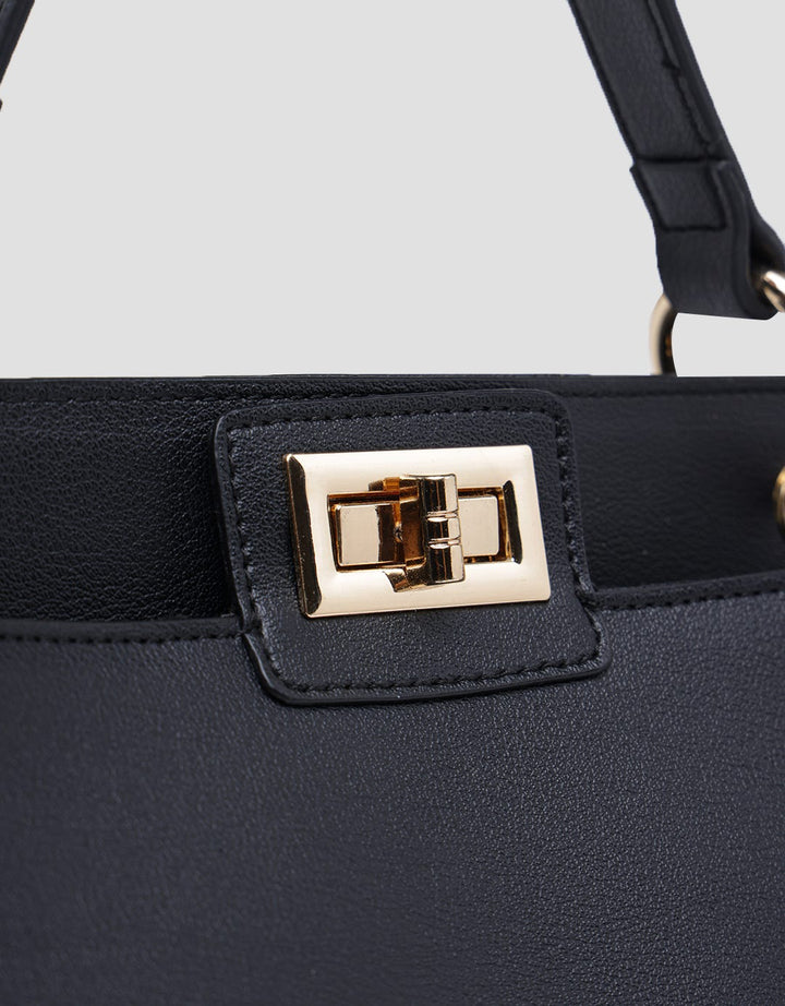 Connexion Primrose Solid Handbag Wanita