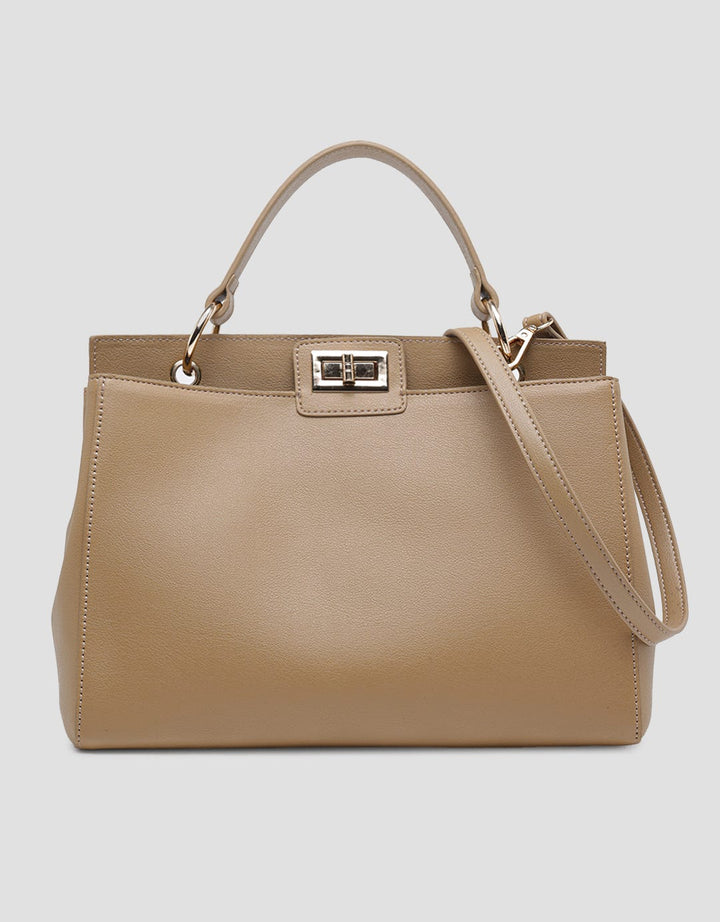 Connexion Primrose Solid Handbag Wanita
