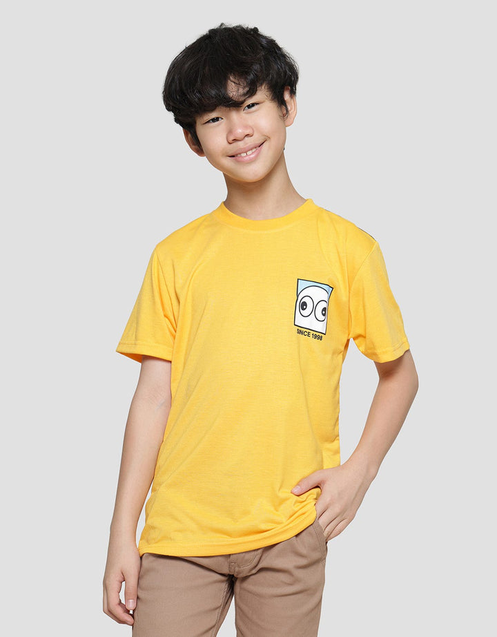 Nevada Pe Funny Face Kaos Lengan Pendek Anak Laki-Laki