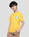 Nevada Pe Funny Face Kaos Lengan Pendek Anak Laki-Laki