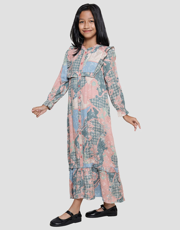 Exit Girl Sarimbit Alizza Dress Anak Perempuan
