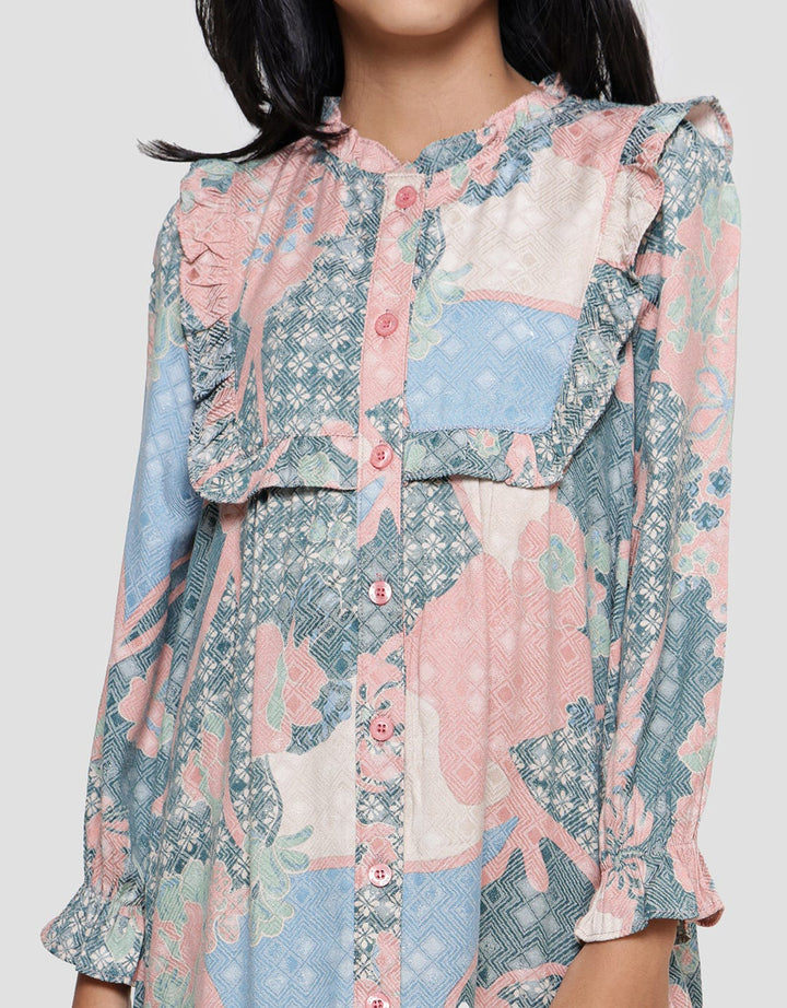 Exit Girl Sarimbit Alizza Dress Anak Perempuan