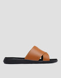 St. Yves Unique Cross Strap Women's Slip On Sandals