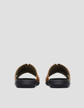 St. Yves Unique Cross Strap Women's Slip On Sandals