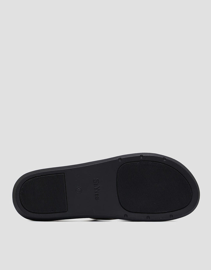St. Yves Unique Strap Sandal Slip On Wanita