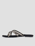 St. Yves 2Saf3 Multi Strap Slipper Sandal Wanita