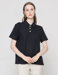 Connexion Pique Women's Collar T-Shirt