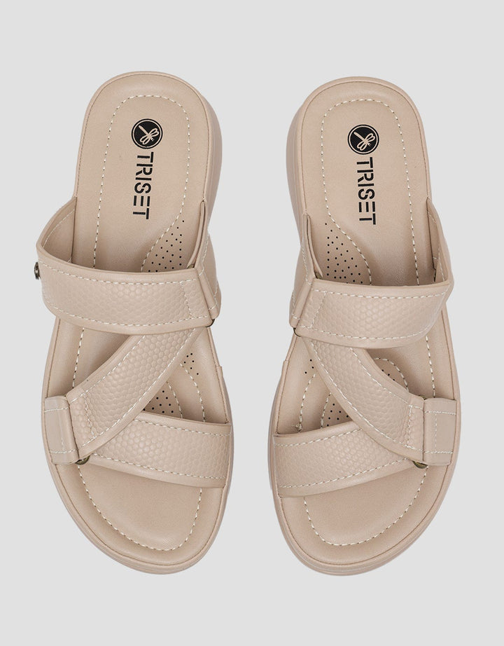 Triset Cross Stitch Casual Sandals for Women