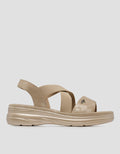 Triset Braid Look Insole Sandal Flat Wanita