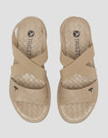 Triset Braid Look Insole Sandal Flat Wanita