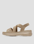 Triset Braid Look Insole Sandal Flat Wanita
