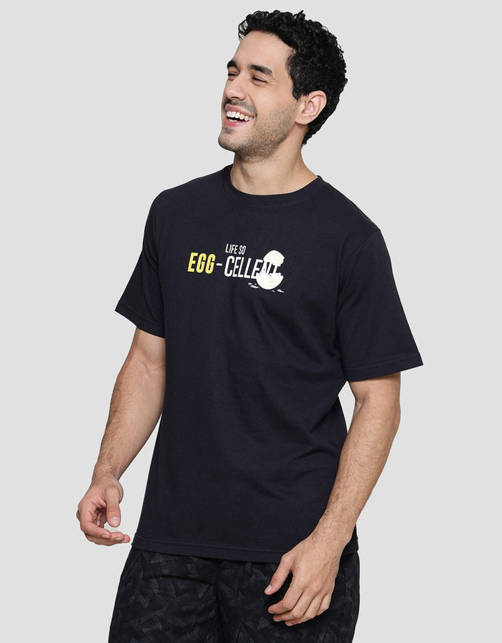 T Zone Wording - Egg-Cellent Kaos Lengan Pendek Pria