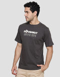 T Zone Wording - Doughnnut Give Up Men's Short Sleeve T-Shirt