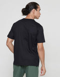T Zone Print Rubber And Embro Men's Short Sleeve T-Shirt