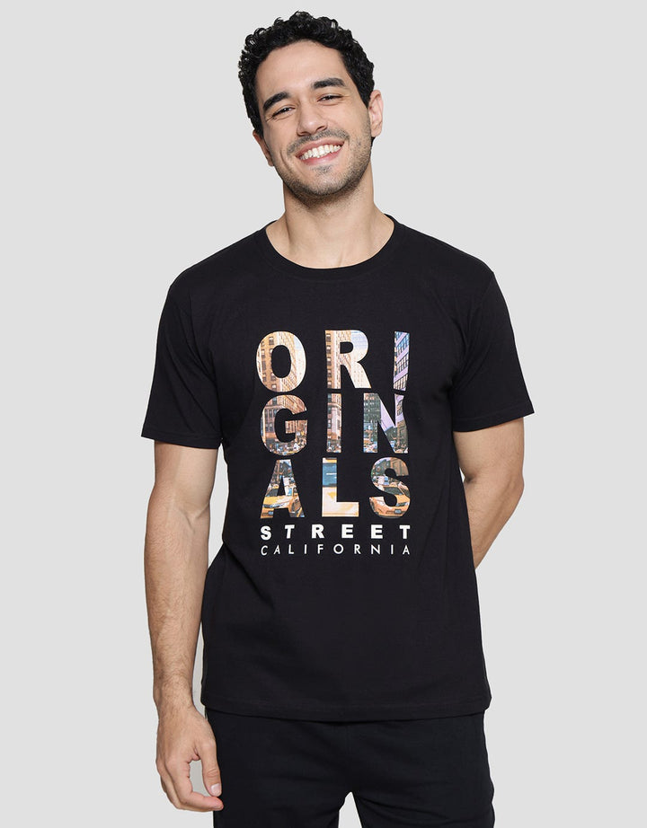 T Zone City Photoprint Originals Kaos Pria