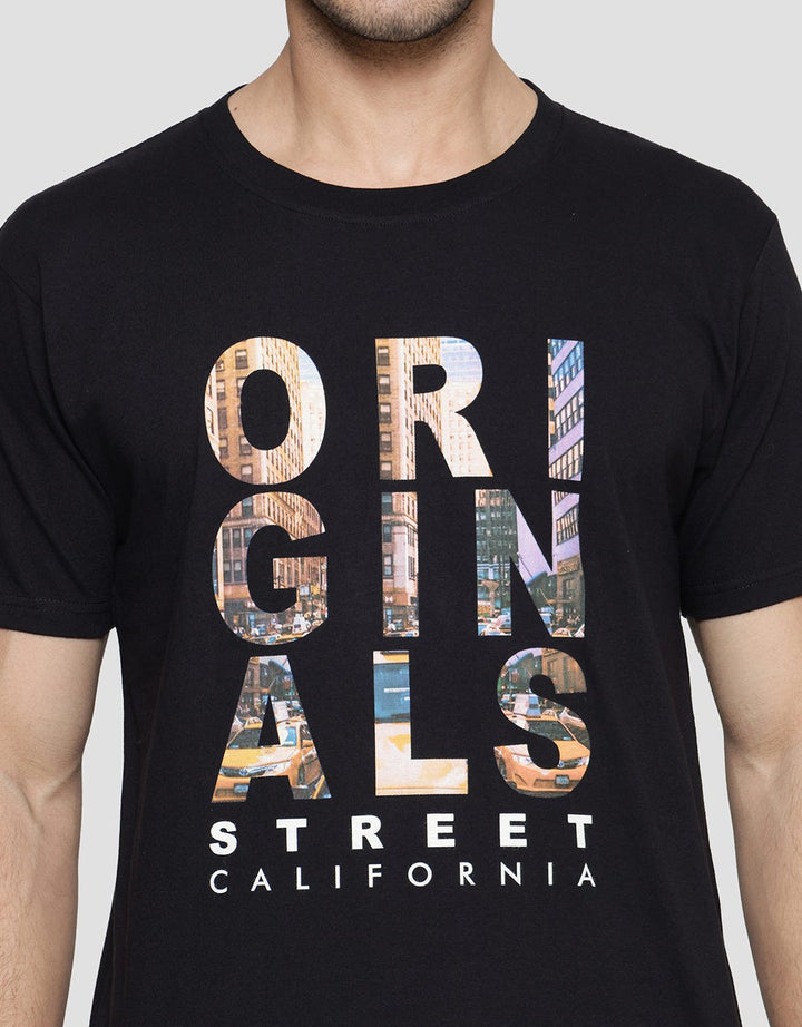 T Zone City Photoprint Originals Kaos Pria