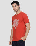 T Zone Tiger Theme Kaos Casual Pria