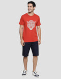 T Zone Tiger Theme Kaos Casual Pria