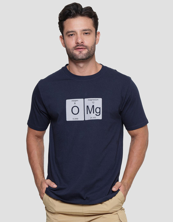 T Zone Big Size Omg Men's Short Sleeve T-Shirt