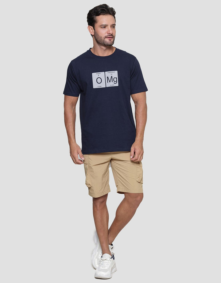 T Zone Big Size Omg Men's Short Sleeve T-Shirt