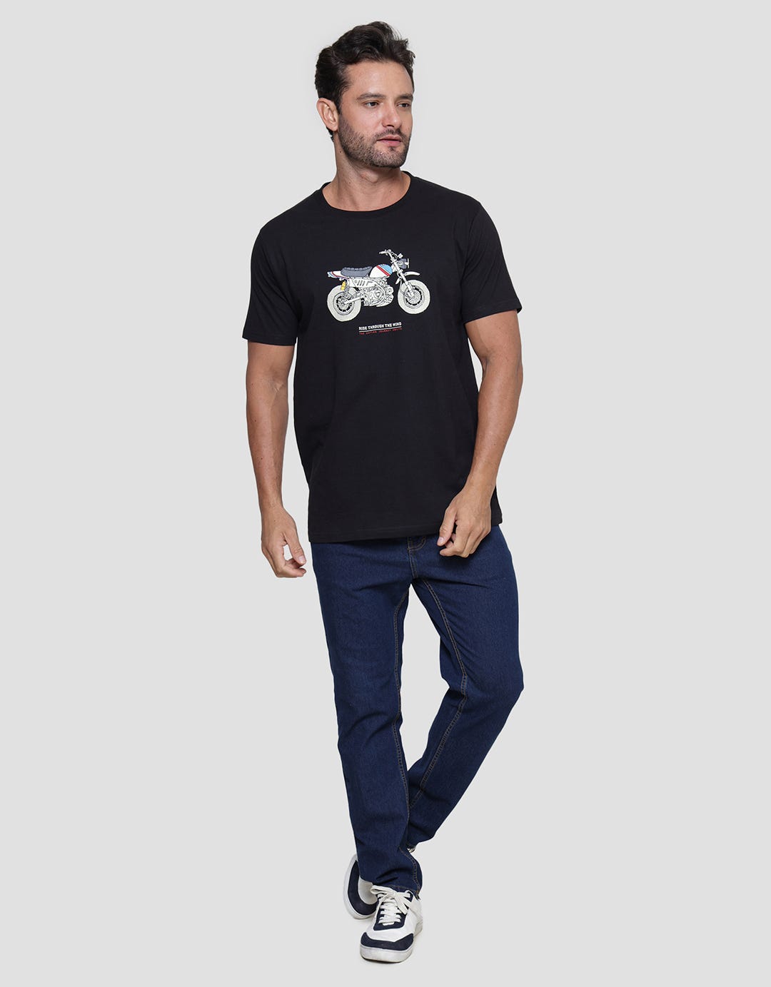 T Zone Theme Journey Kaos Big Size Lengan Pendek Pria