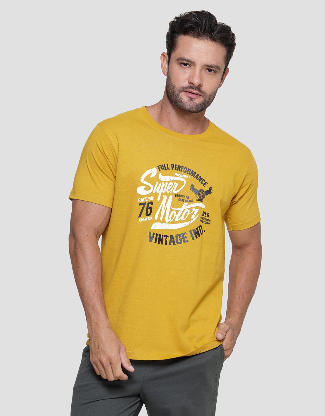 T Zone Big Size Theme Journey 6 Kaos Lengan Pendek Pria