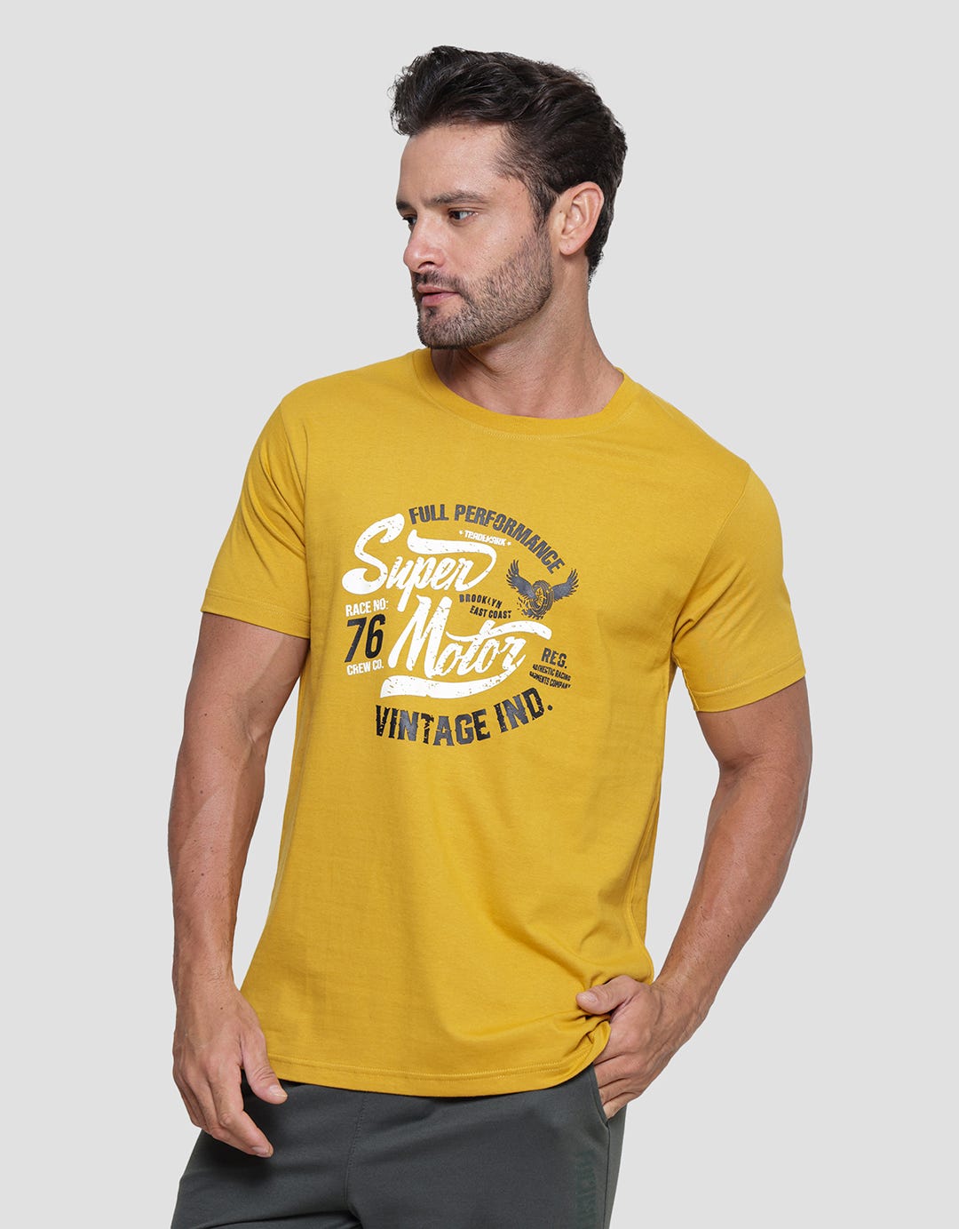 T Zone Big Size Theme Journey 6 Kaos Lengan Pendek Pria