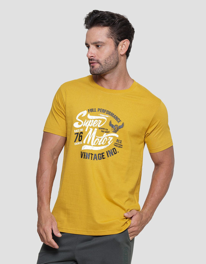 T Zone Big Size Theme Journey 6 Kaos Lengan Pendek Pria