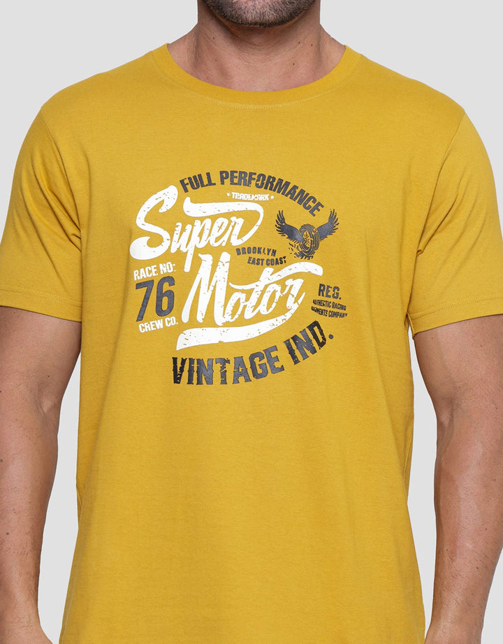 T Zone Big Size Theme Journey 6 Kaos Lengan Pendek Pria
