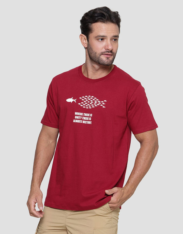 T Zone Wording Empowerment - Fish Kaos Big Size Lengan Pendek Pria