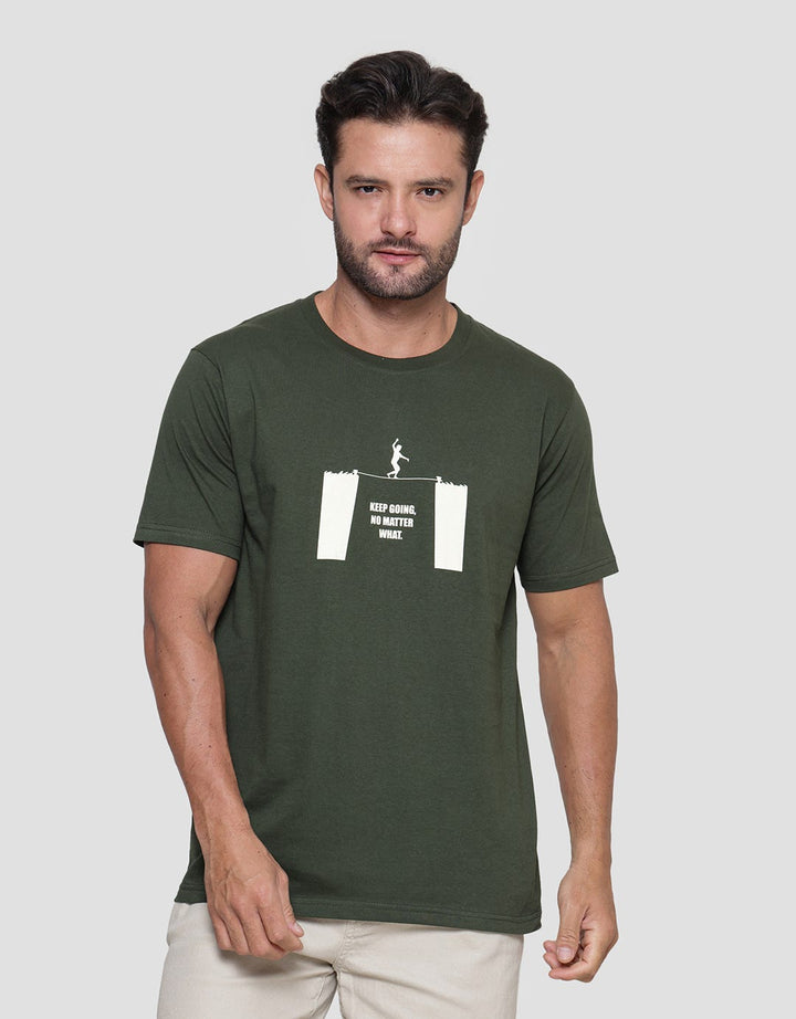 T Zone Big Size People Kaos Lengan Pendek Pria