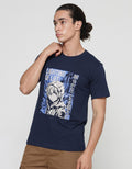 T Zone Anime 3 Print Kaos Pria