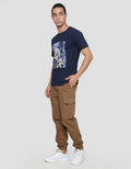 T Zone Anime 3 Print Kaos Pria
