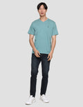 T Zone Kaos V Neck Regular Pria