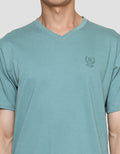 T Zone Kaos V Neck Regular Pria
