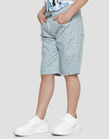 Nevada Double Ribstop Woven Print Abstract Boys Shorts