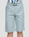 Nevada Double Ribstop Woven Print Abstract Boys Shorts