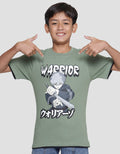 Nevada Kaos Lengan Pendek Print Anime Anak Laki-laki