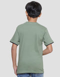 Nevada Kaos Lengan Pendek Print Anime Anak Laki-laki