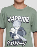 Nevada Kaos Lengan Pendek Print Anime Anak Laki-laki